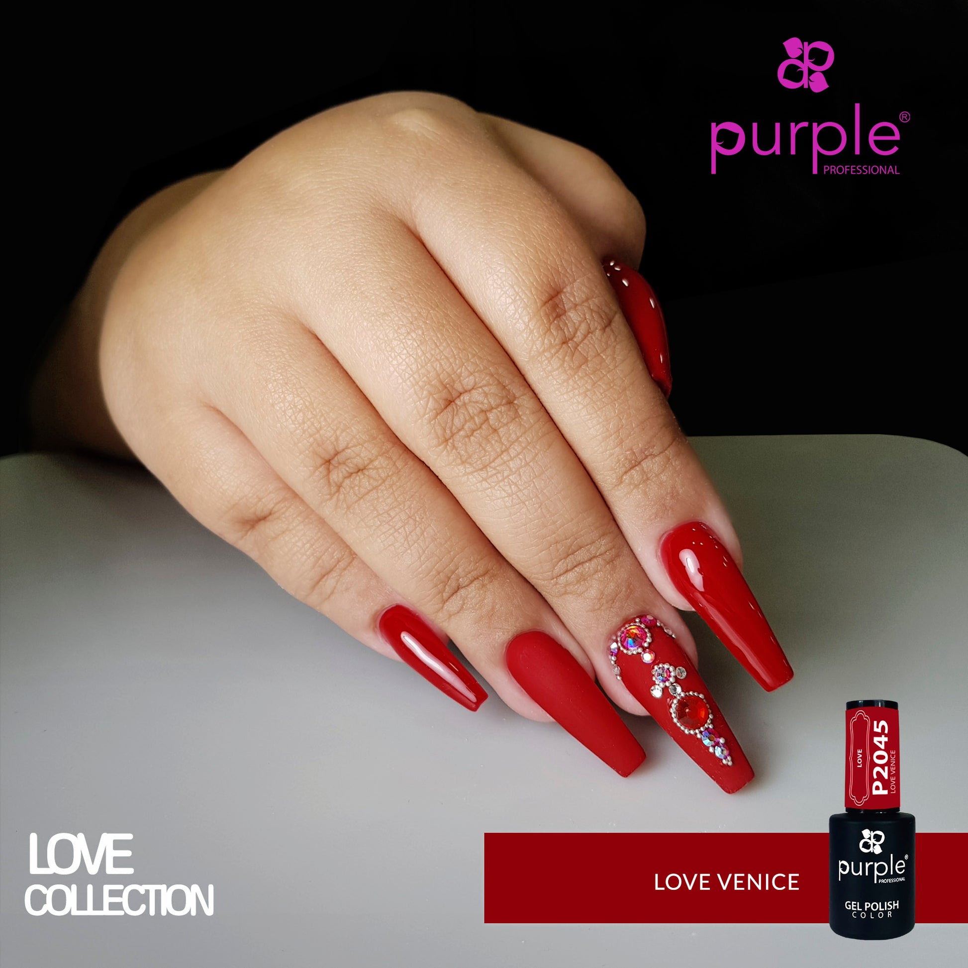 Gel Polish Love Venice - Pipa Cosmetics Purple Professional®