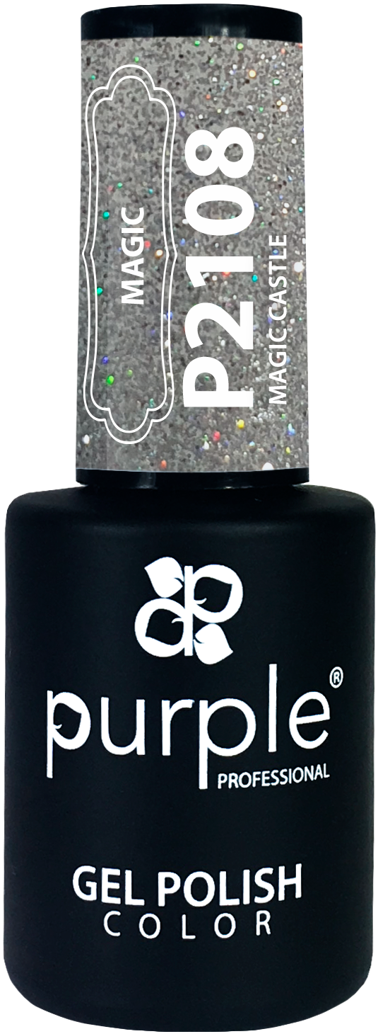 Gel Polish Magic Castle  glitter - Pipa Cosmetics Purple Professional®