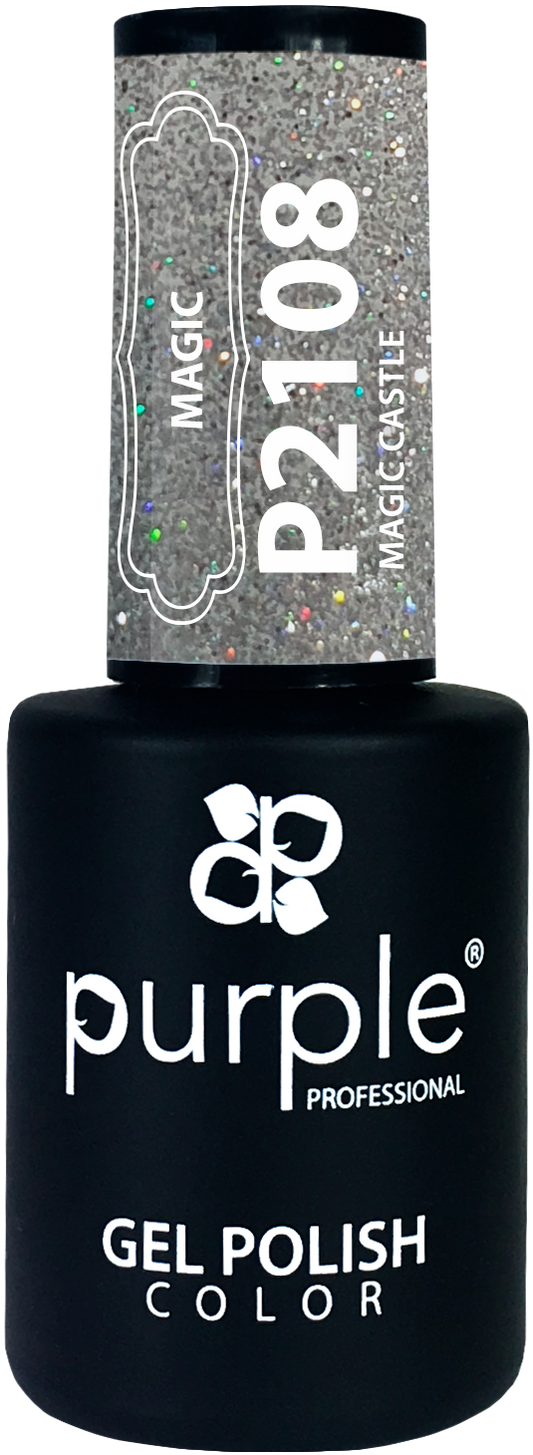 Gel Polish Magic Castle  glitter - Pipa Cosmetics Purple Professional®