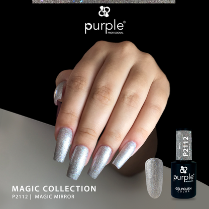 Gel Polish Magic Mirror  glitter - Pipa Cosmetics Purple Professional®