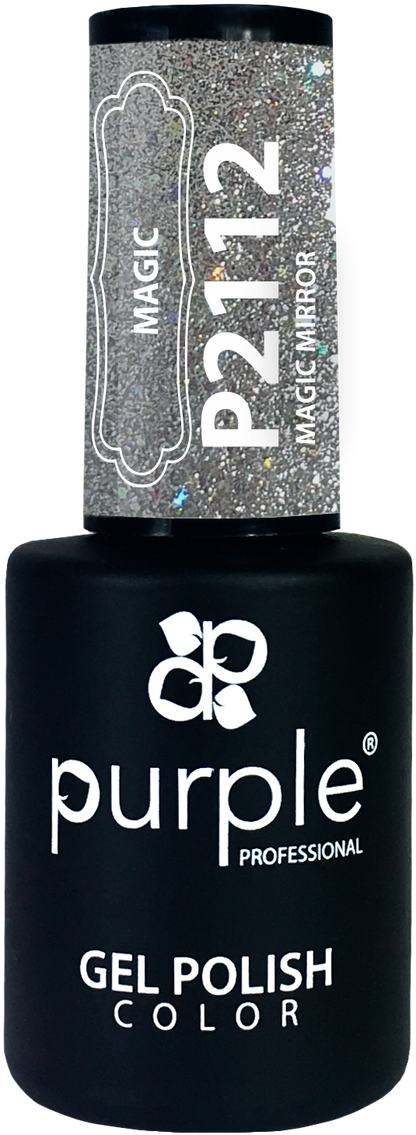 Gel Polish Magic Mirror  glitter - Pipa Cosmetics Purple Professional®