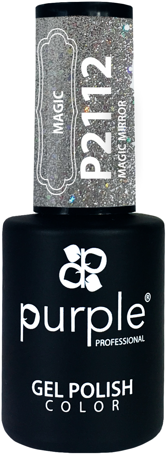 Gel Polish Magic Mirror  glitter - Pipa Cosmetics Purple Professional®