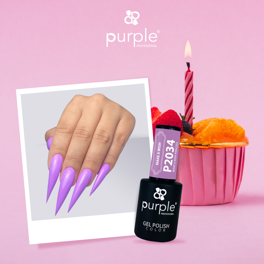 Gel Polish Make a Wish Princess - Pipa Cosmetics Purple Professional®