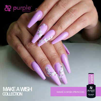 Gel Polish Make a Wish Princess - Pipa Cosmetics Purple Professional®