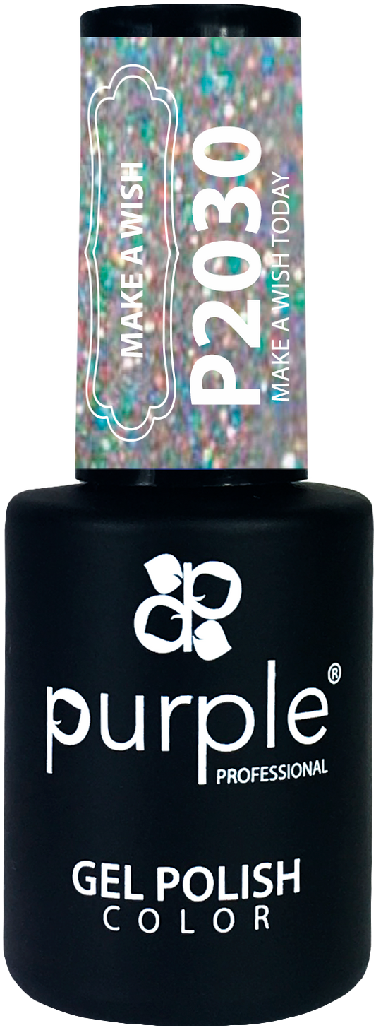 Gel Polish Make a Wish Today  glitter - Pipa Cosmetics Purple Professional®