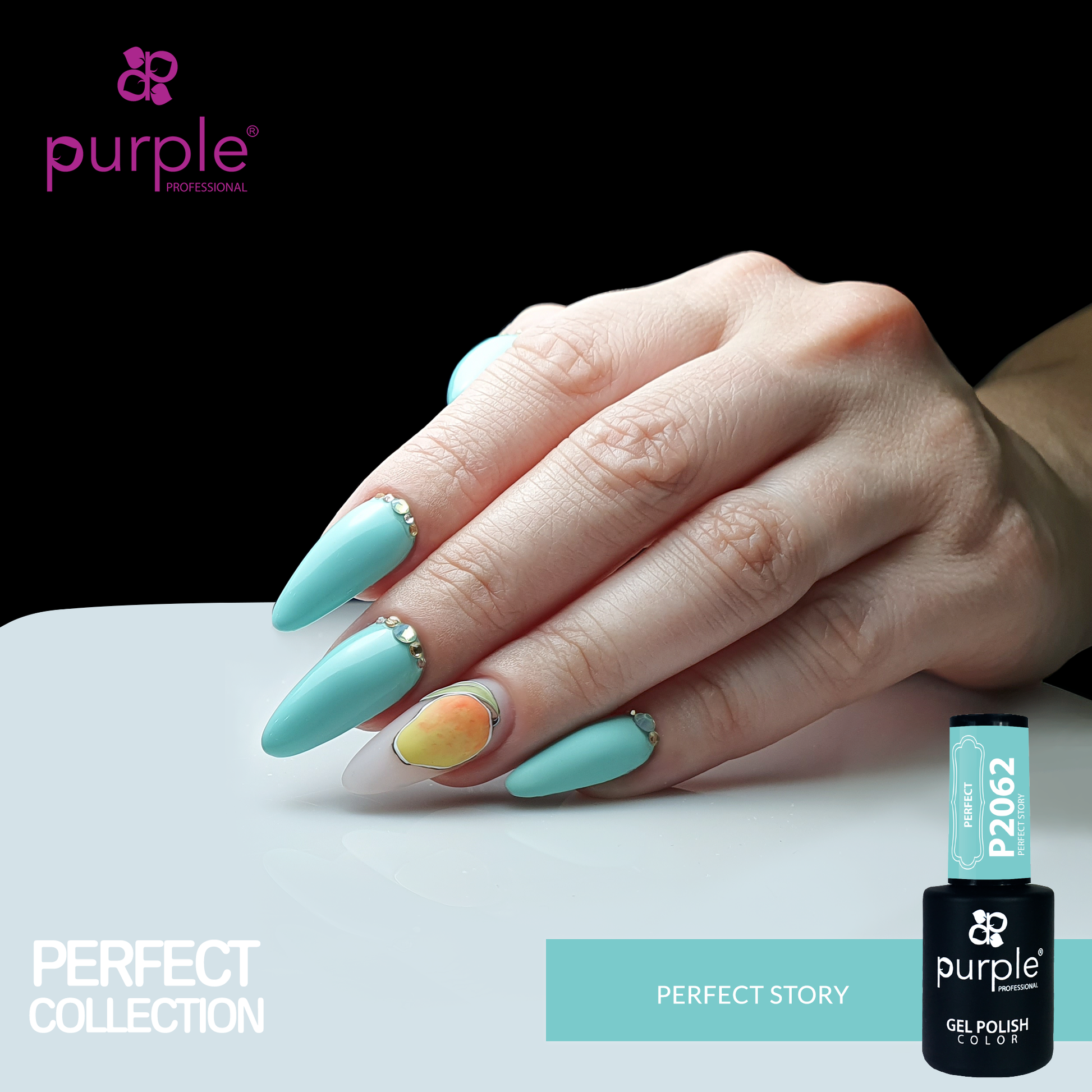 Gel Polish Perfect Story - Pipa Cosmetics Purple Professional®