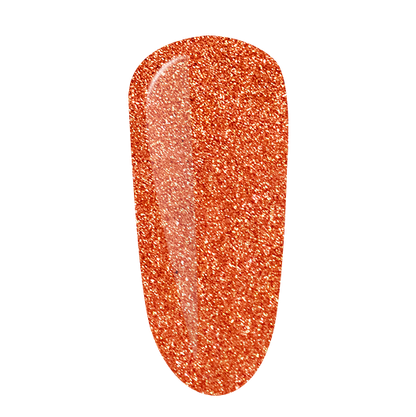 Gel Polish Precious Golden Cooper  glitter - Pipa Cosmetics Purple Professional®