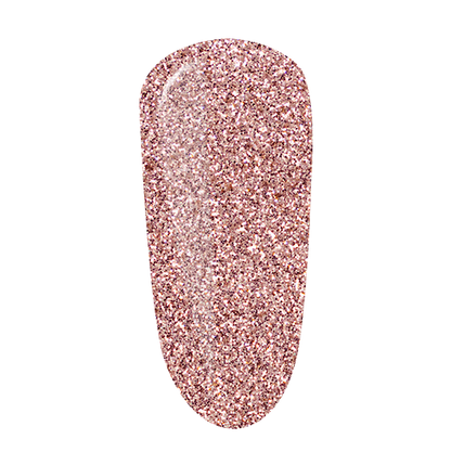 Gel Polish Precious Rose Gold  glitter - Pipa Cosmetics Purple Professional®