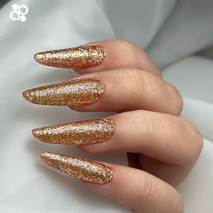 Gel Polish Precious Stardust  glitter - Pipa Cosmetics Purple Professional®