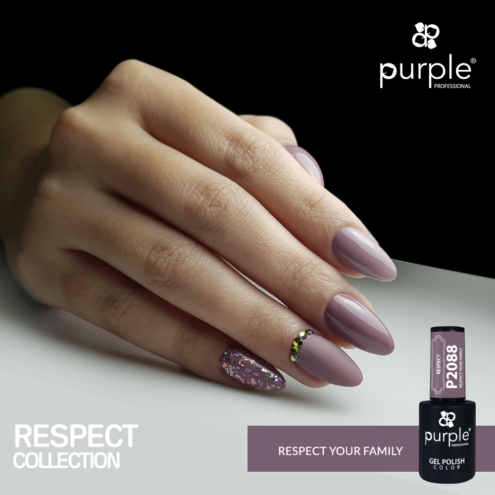 Gel Polish Respect Your Family - Pipa Cosmetics Purple Professional®