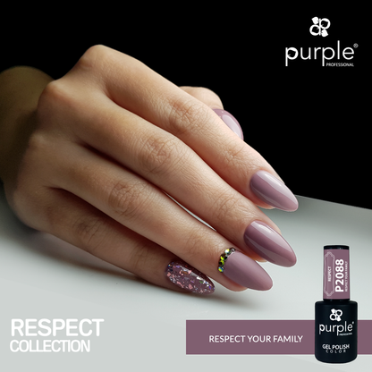 Gel Polish Respect Your Family - Pipa Cosmetics Purple Professional®