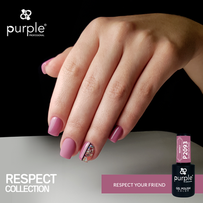 Gel Polish Respect your Friend - Pipa Cosmetics Purple Professional®