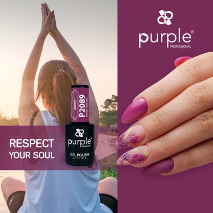 Gel Polish Respect your Soul - Pipa Cosmetics Purple Professional®