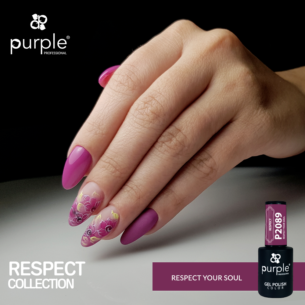 Gel Polish Respect your Soul - Pipa Cosmetics Purple Professional®