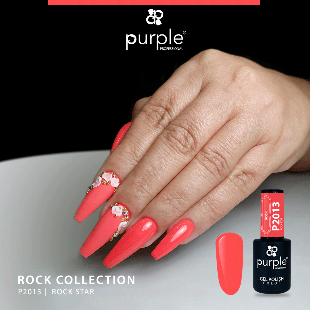 Gel Polish Rock Star - Pipa Cosmetics Purple Professional®