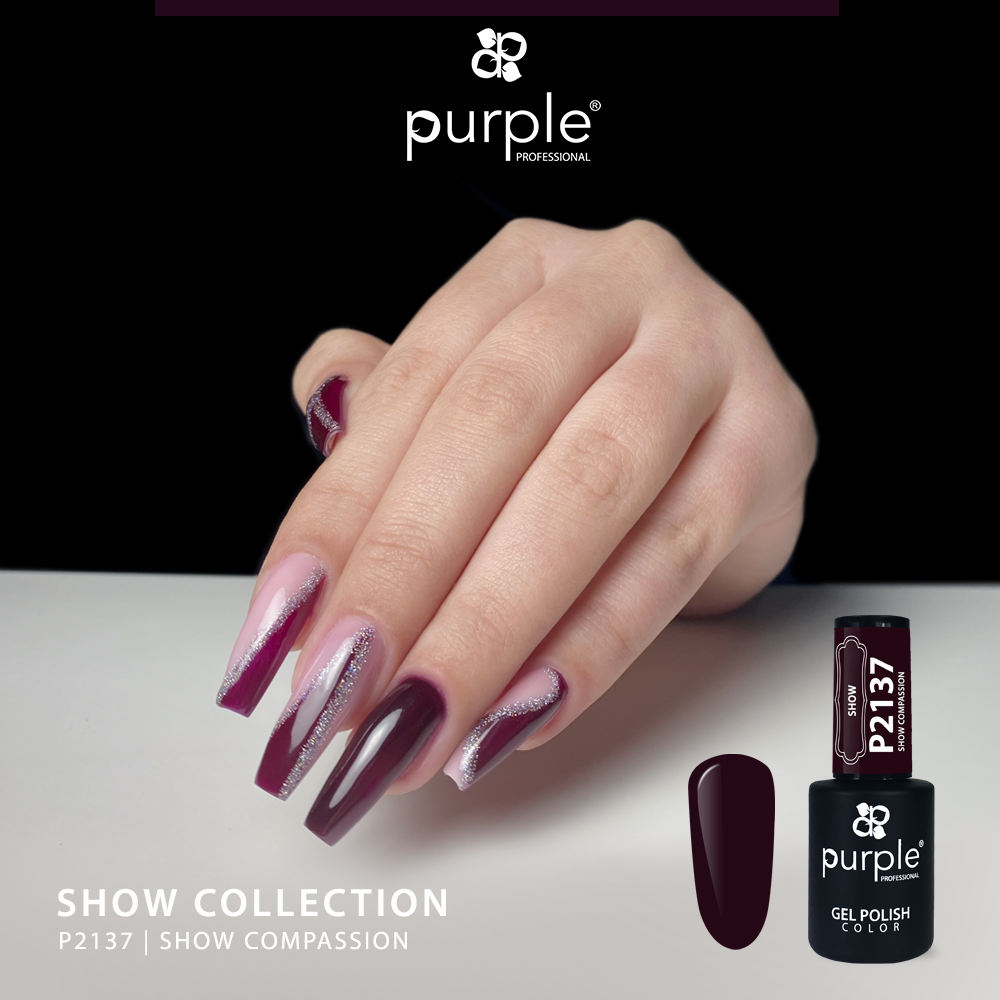 Gel Polish Show Compassion - Pipa Cosmetics Purple Professional®