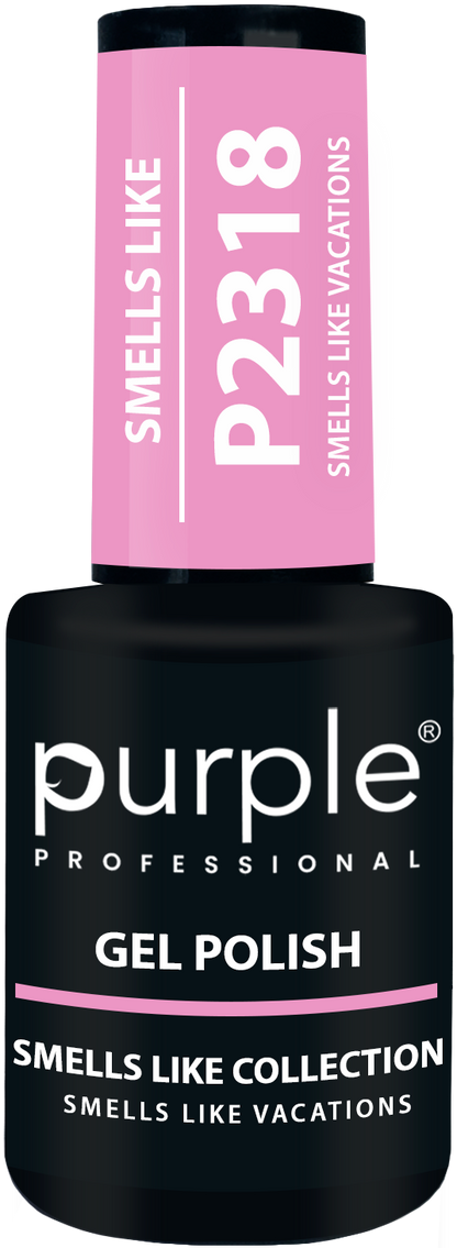 Gel Polish Smells Like Vacations - Pipa Cosmetics Purple Professional®