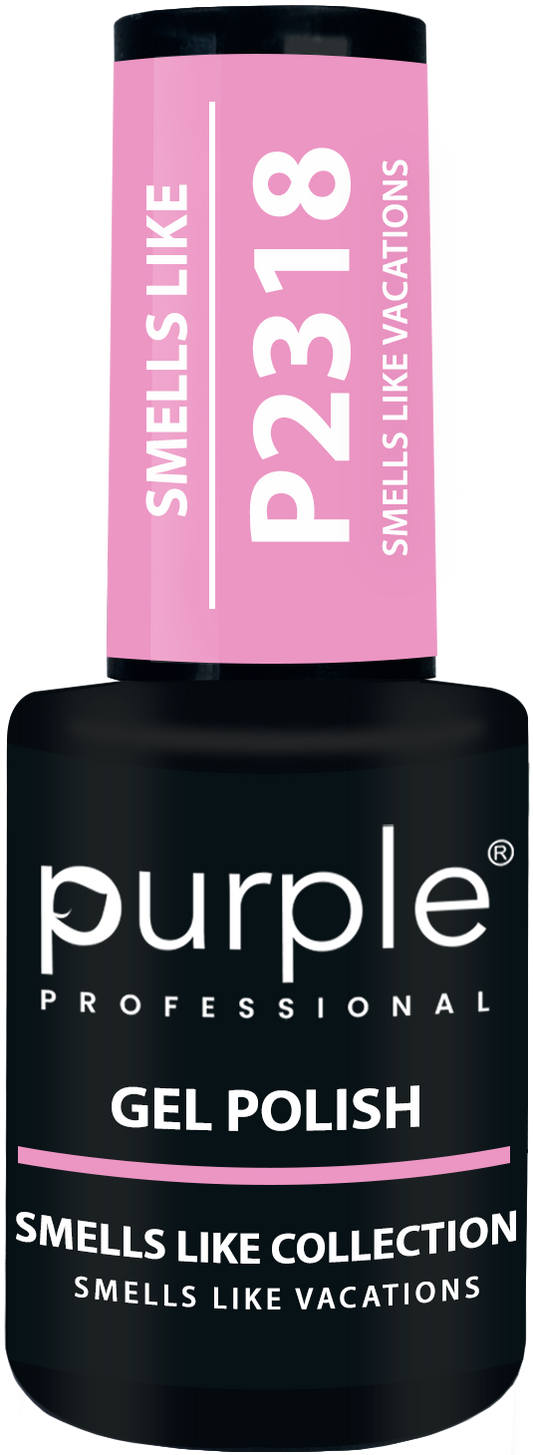 Gel Polish Smells Like Vacations - Pipa Cosmetics Purple Professional®