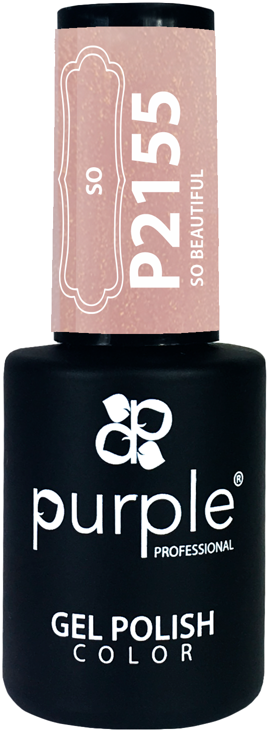 Gel Polish So Beautiful  glitter - Pipa Cosmetics Purple Professional®