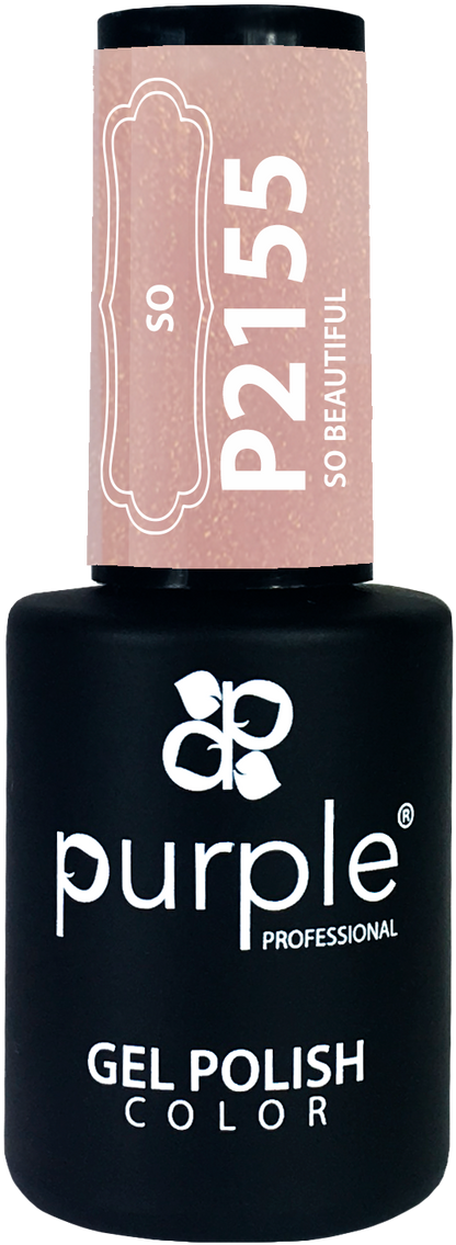 Gel Polish So Beautiful  glitter - Pipa Cosmetics Purple Professional®
