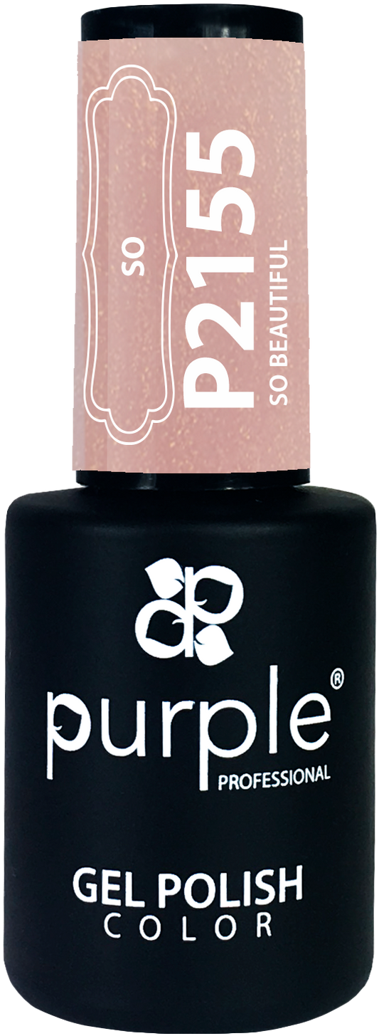 Gel Polish So Beautiful  glitter - Pipa Cosmetics Purple Professional®