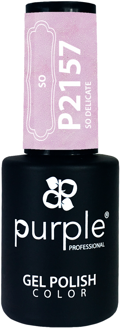 Gel Polish So Delicate  glitter - Pipa Cosmetics Purple Professional®