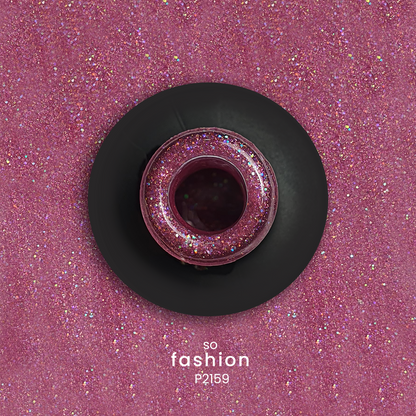 Gel Polish So Fashion  glitter - Pipa Cosmetics Purple Professional®