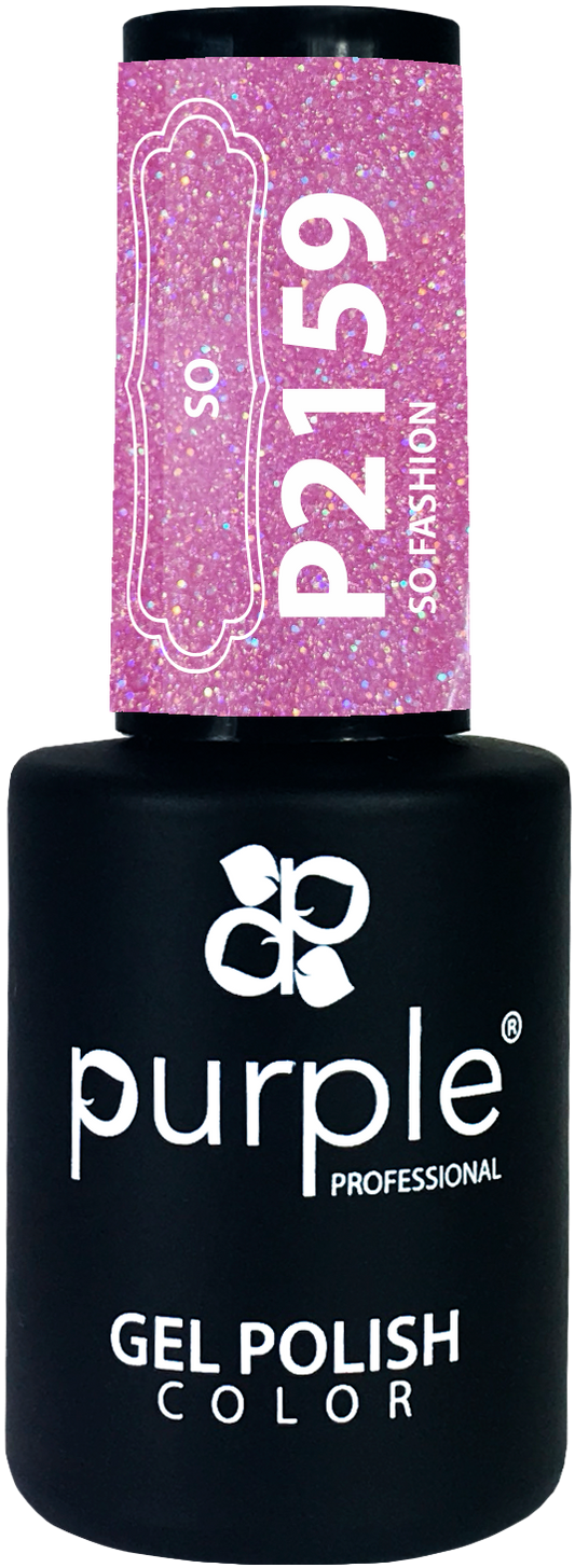 Gel Polish So Fashion  glitter - Pipa Cosmetics Purple Professional®