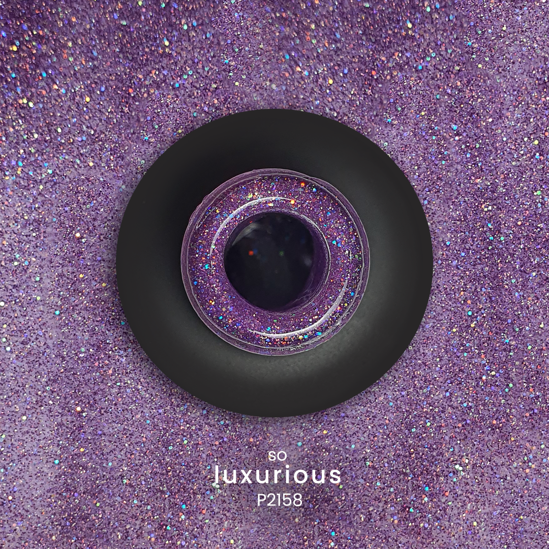 Gel Polish So Luxurious  glitter - Pipa Cosmetics Purple Professional®