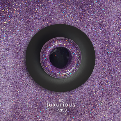 Gel Polish So Luxurious  glitter - Pipa Cosmetics Purple Professional®