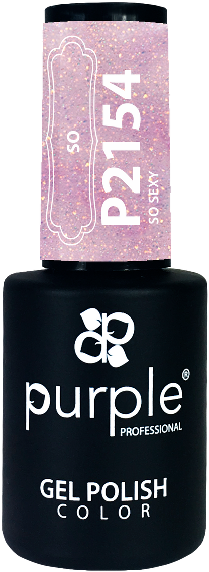 Gel Polish So Sexy  glitter - Pipa Cosmetics Purple Professional®