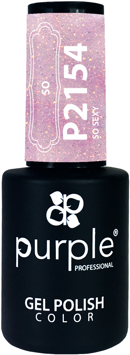 Gel Polish So Sexy  glitter - Pipa Cosmetics Purple Professional®
