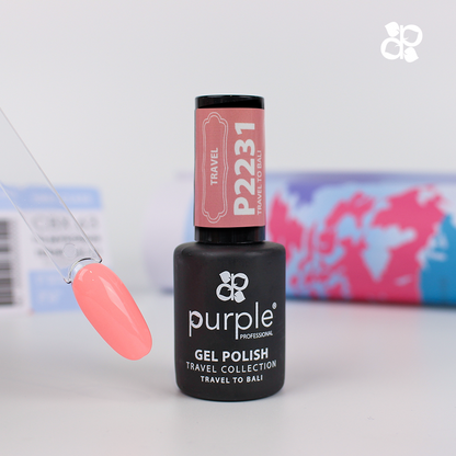 Gel Polish Travel to Bali - Pipa Cosmetics Purple Professional®