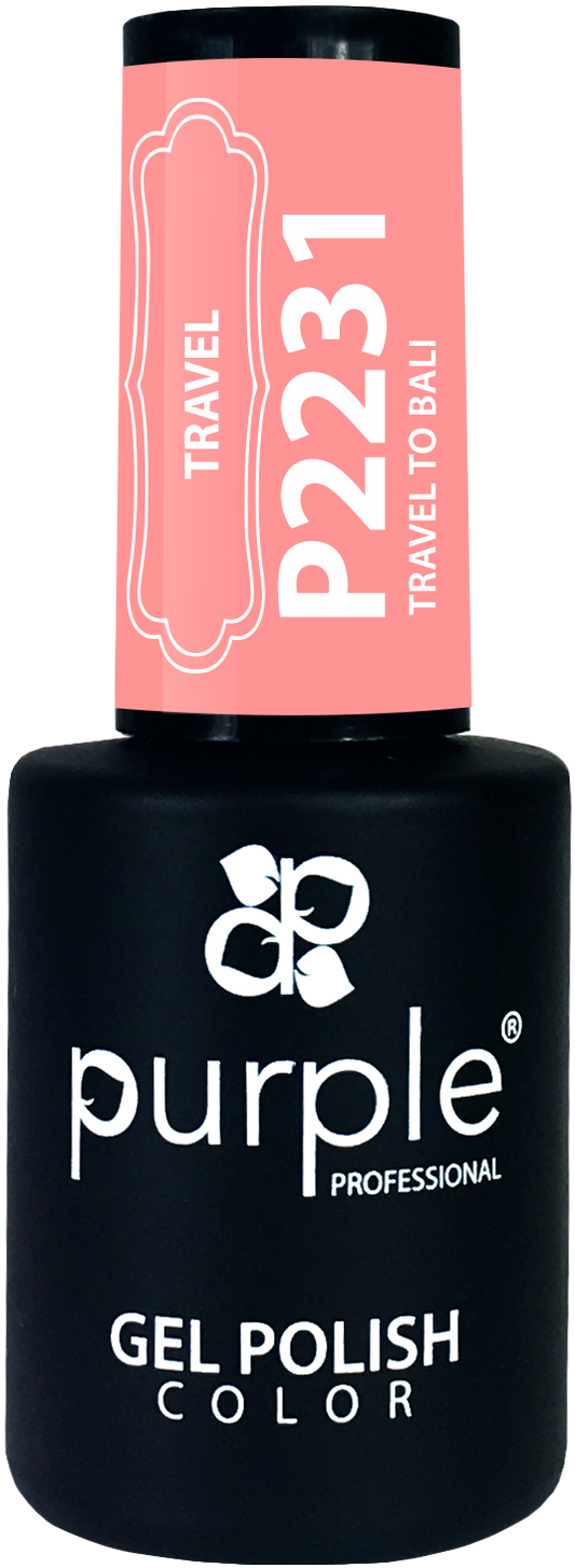 Gel Polish Travel to Bali - Pipa Cosmetics Purple Professional®