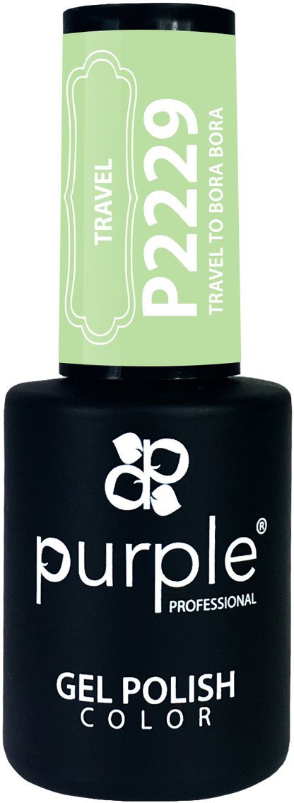 Gel Polish Travel to Bora Bora - Pipa Cosmetics Purple Professional®