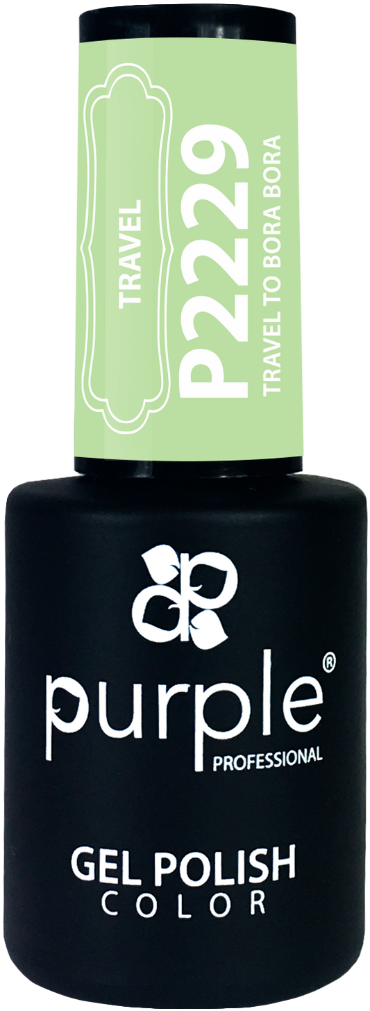 Gel Polish Travel to Bora Bora - Pipa Cosmetics Purple Professional®