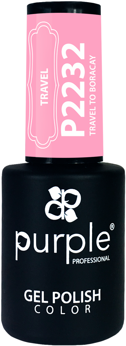 Gel Polish Travel to Boracay - Pipa Cosmetics Purple Professional®
