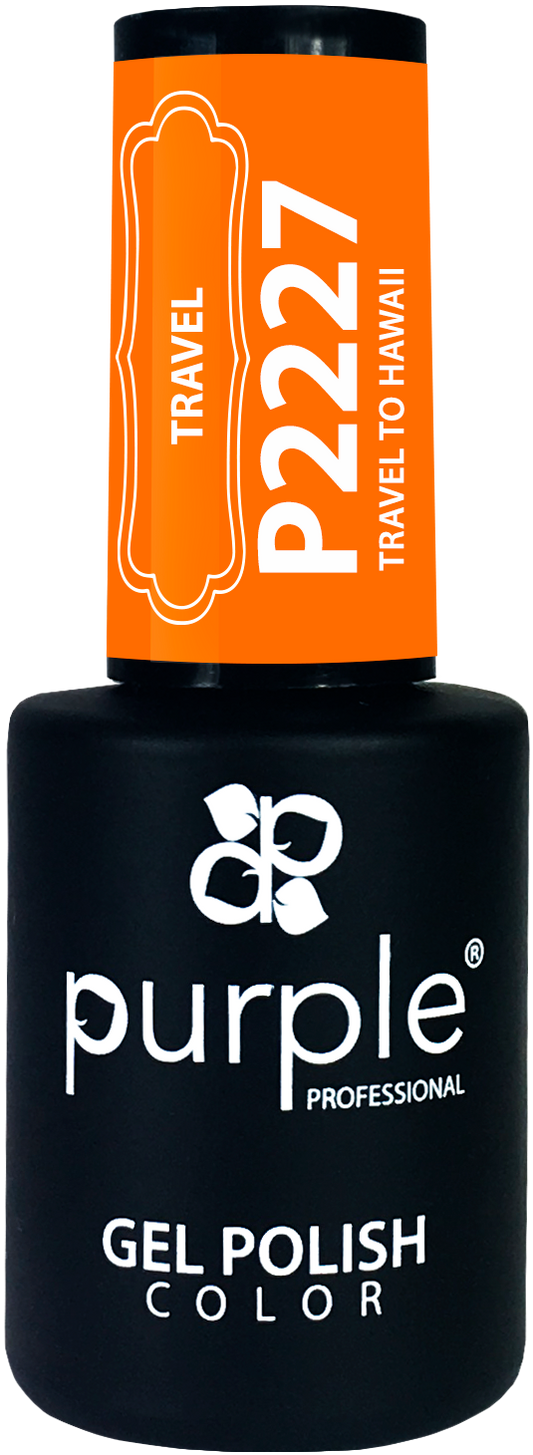 Gel Polish Travel to Hawaii - Pipa Cosmetics Purple Professional®