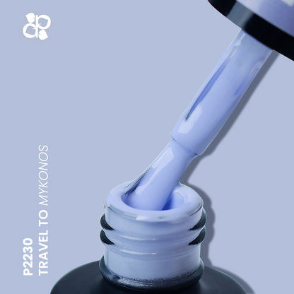 Gel Polish Travel to Mykonos - Pipa Cosmetics Purple Professional®