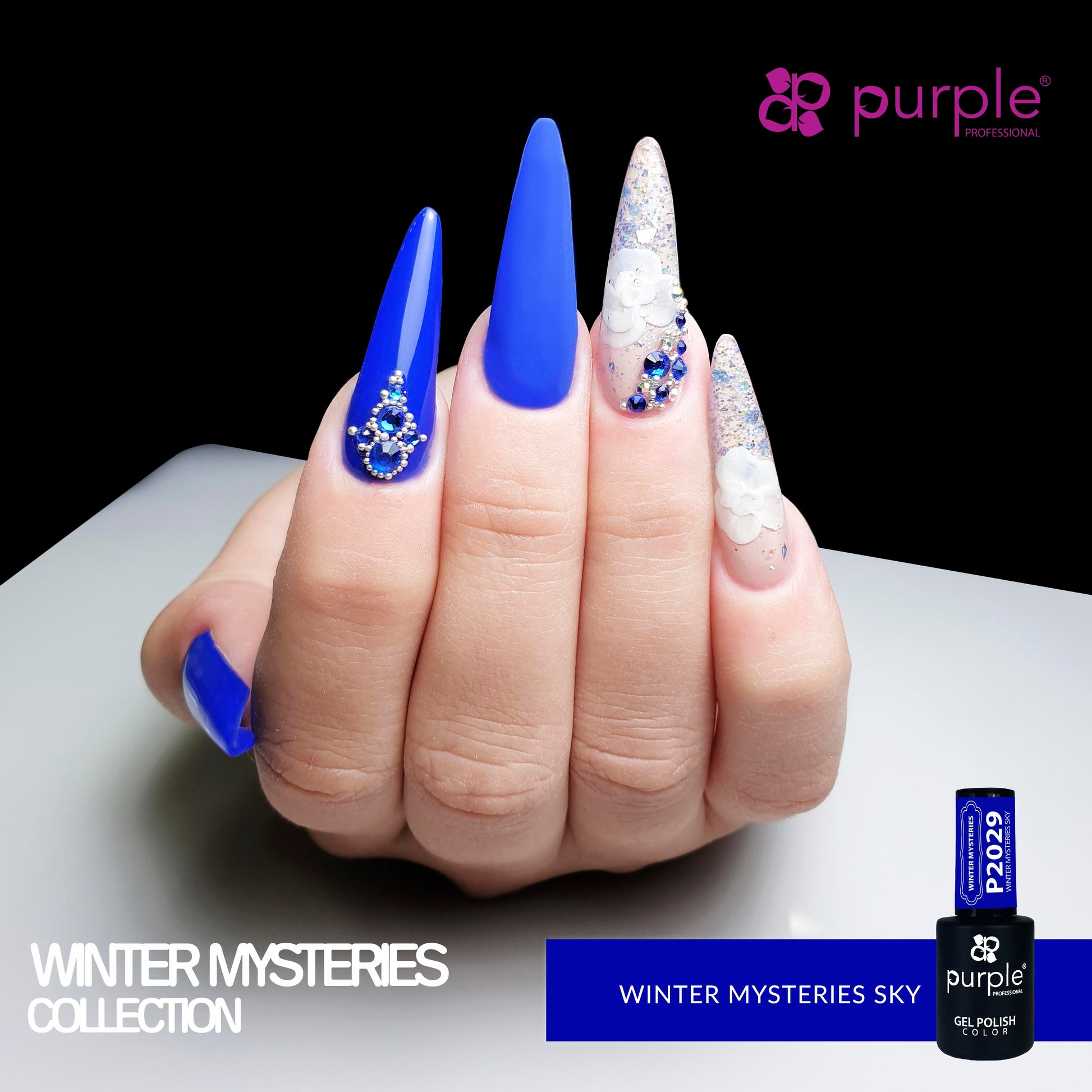 Gel Polish Winter Misteries Sky - Pipa Cosmetics Purple Professional®
