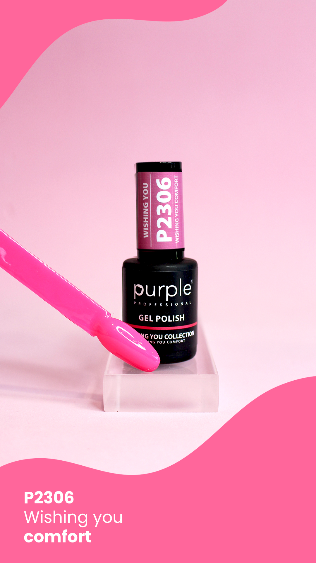 Gel Polish Wishing You Comfort - Pipa Cosmetics Purple Professional®