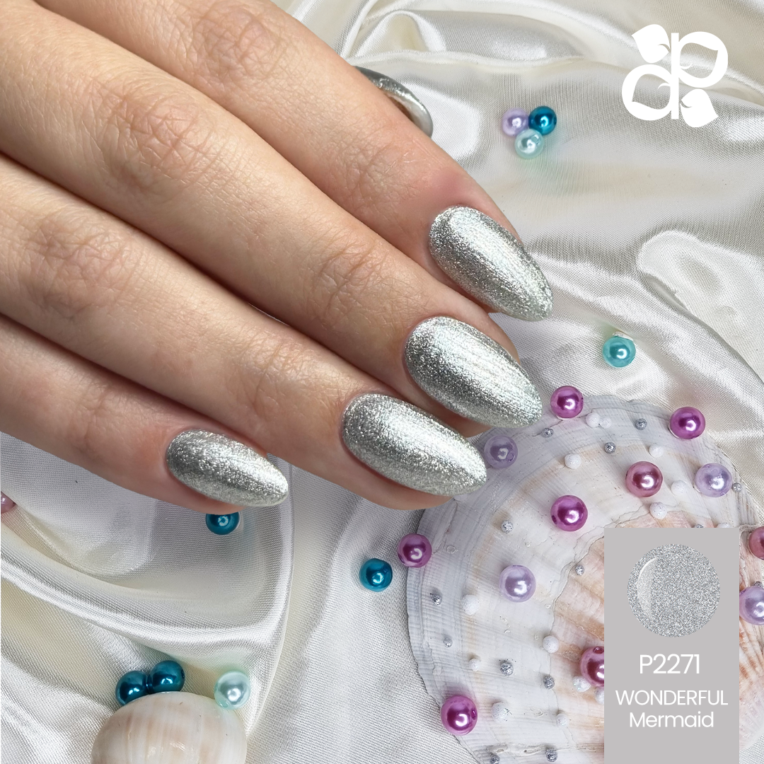 Gel Polish Wonderful Mermaid  glitter - Pipa Cosmetics Purple Professional®