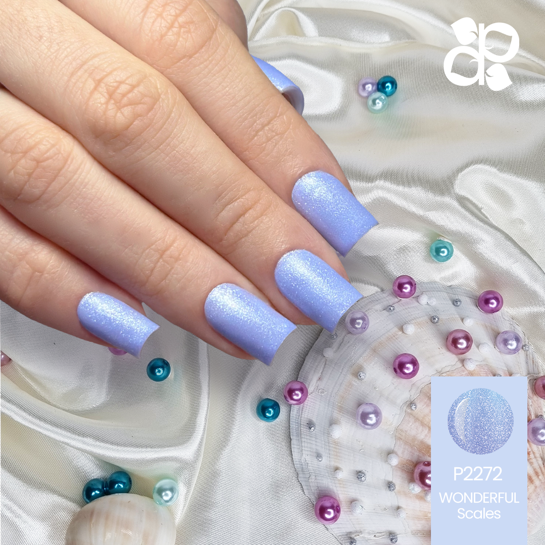 Gel Polish Wonderful Scales  glitter - Pipa Cosmetics Purple Professional®