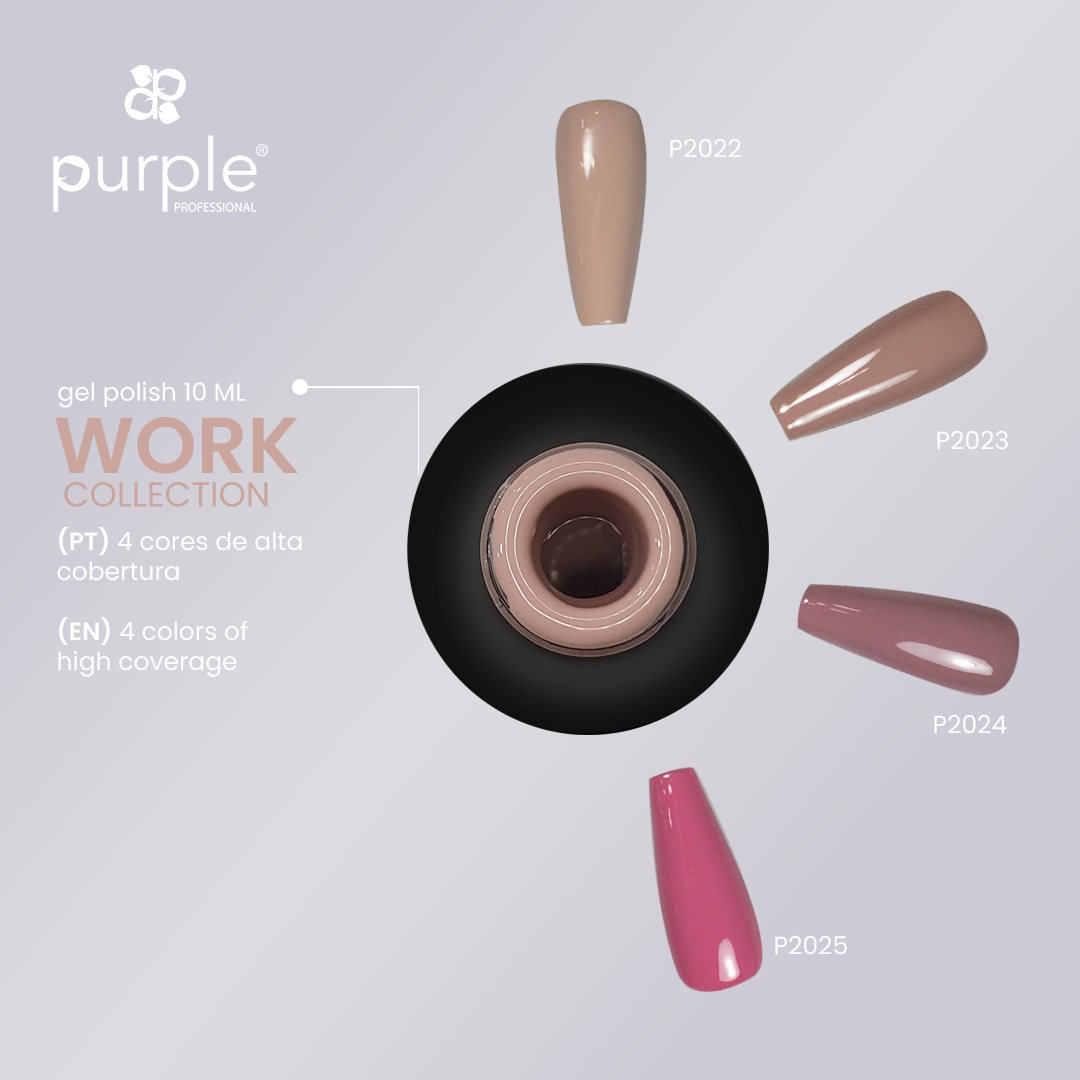 Gel Polish Work Better - Pipa Cosmetics Purple Professional®