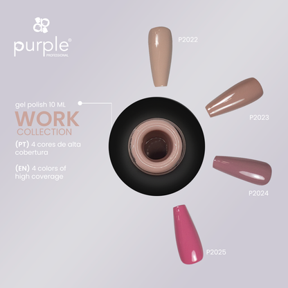 Gel Polish Work Better - Pipa Cosmetics Purple Professional®