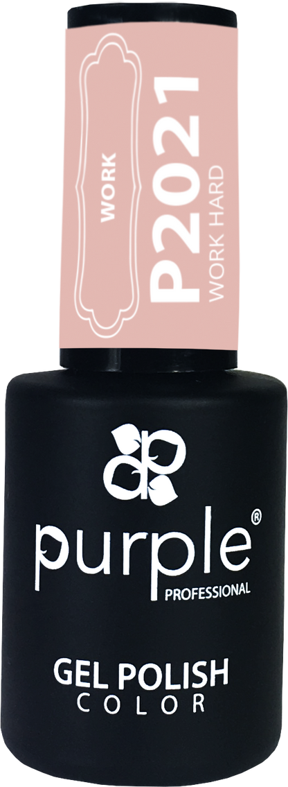 Gel Polish Work Hard - Pipa Cosmetics Purple Professional®