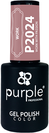Gel Polish Work With Passion - Pipa Cosmetics Purple Professional®