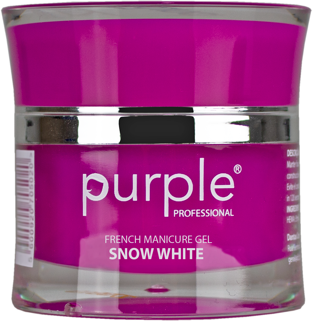 Gel Snow White - Pipa Cosmetics Purple Professional®