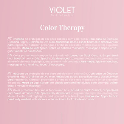 Hair Mask Color Therapy - Pipa Cosmetics Violet Hair Cosmetics®