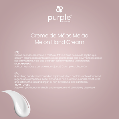 Hand Cream Melon - Pipa Cosmetics Purple Professional®
